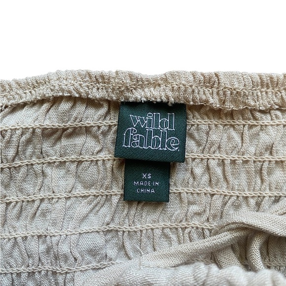 Pink, Tan, White and Neon green/yellow crop tops - Picture 7 of 14